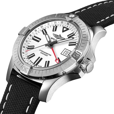 breitling white watch|breitling white face watch automatic.